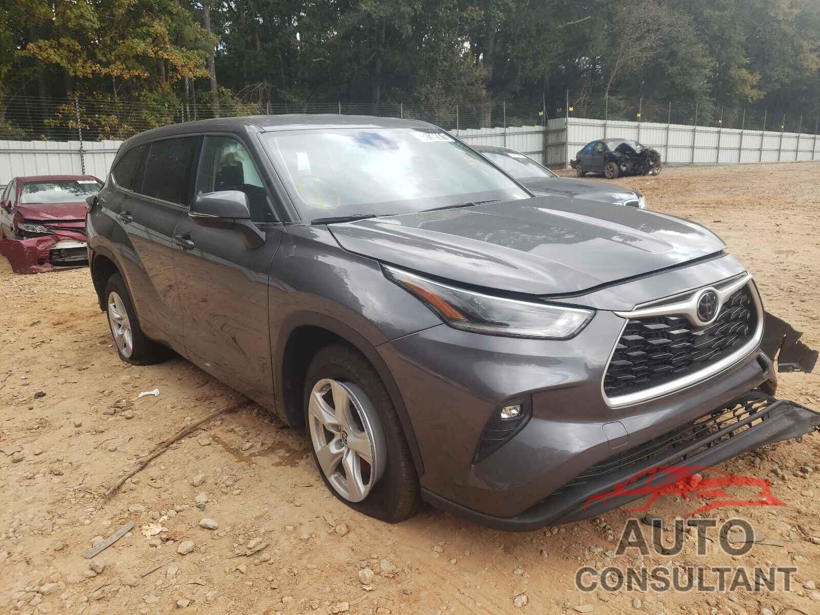 TOYOTA HIGHLANDER 2021 - 5TDZZRAH5MS529503