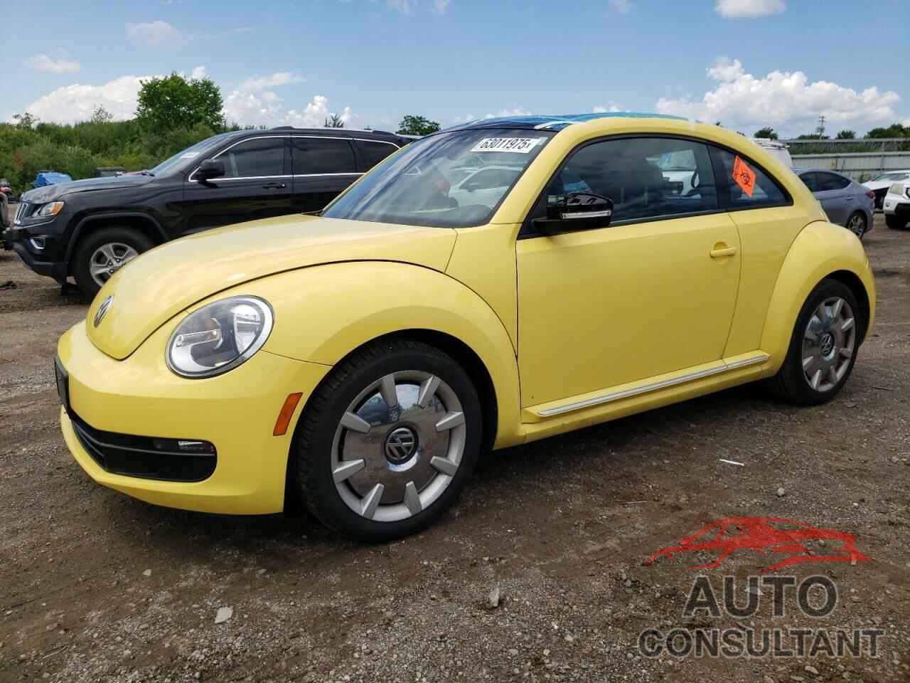 VOLKSWAGEN BEETLE 2013 - 3VWJP7AT7DM600516