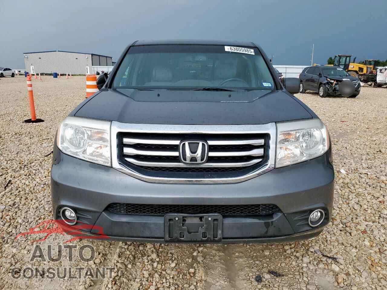 HONDA PILOT 2012 - 5FNYF4H67CB035612