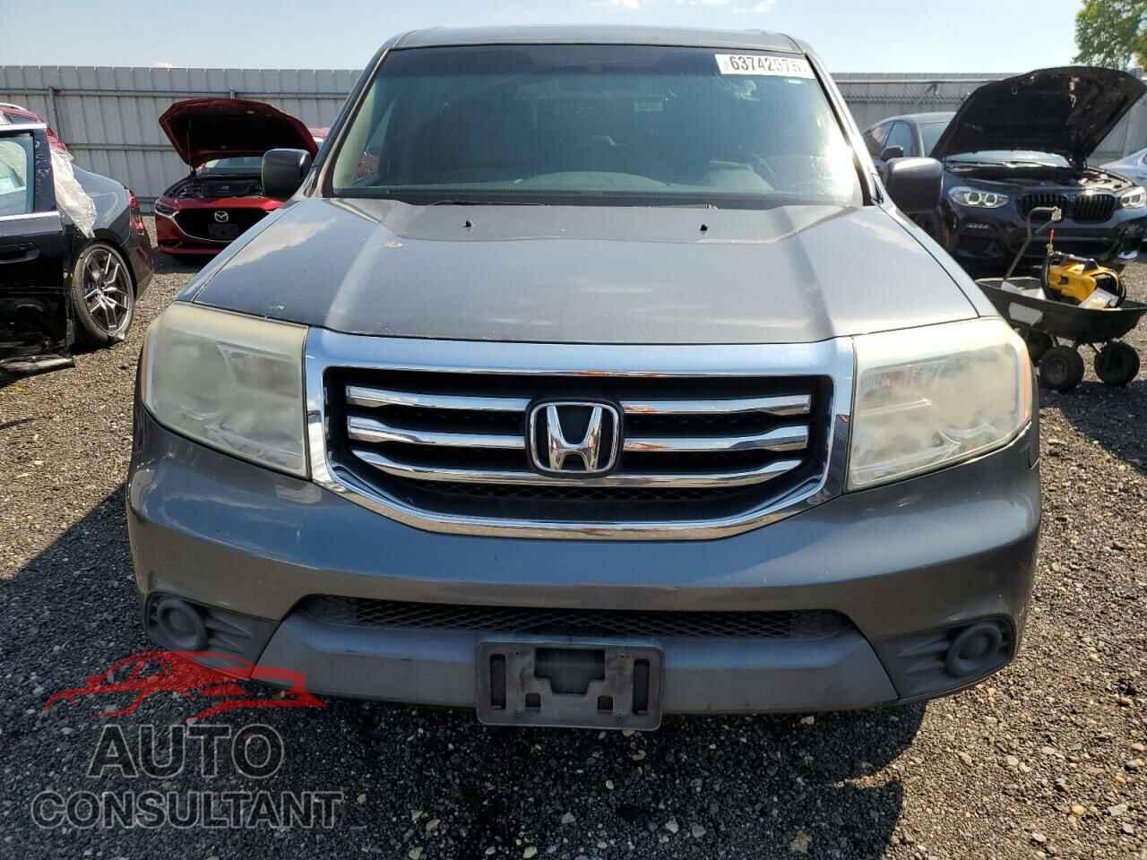 HONDA PILOT 2012 - 5FNYF4H24CB022524