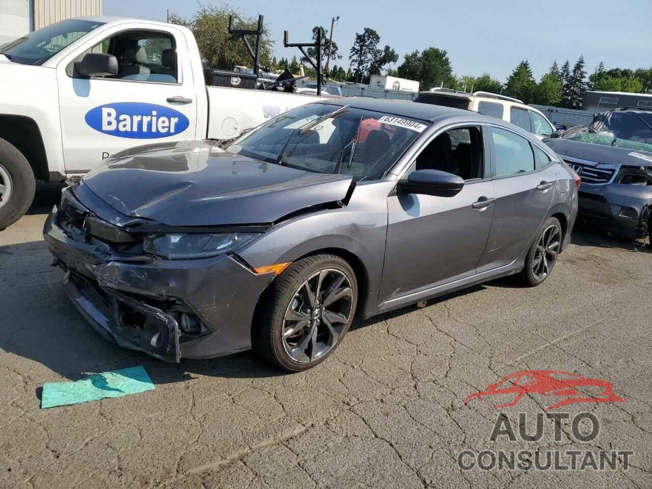 HONDA CIVIC 2021 - 19XFC2F81ME201820