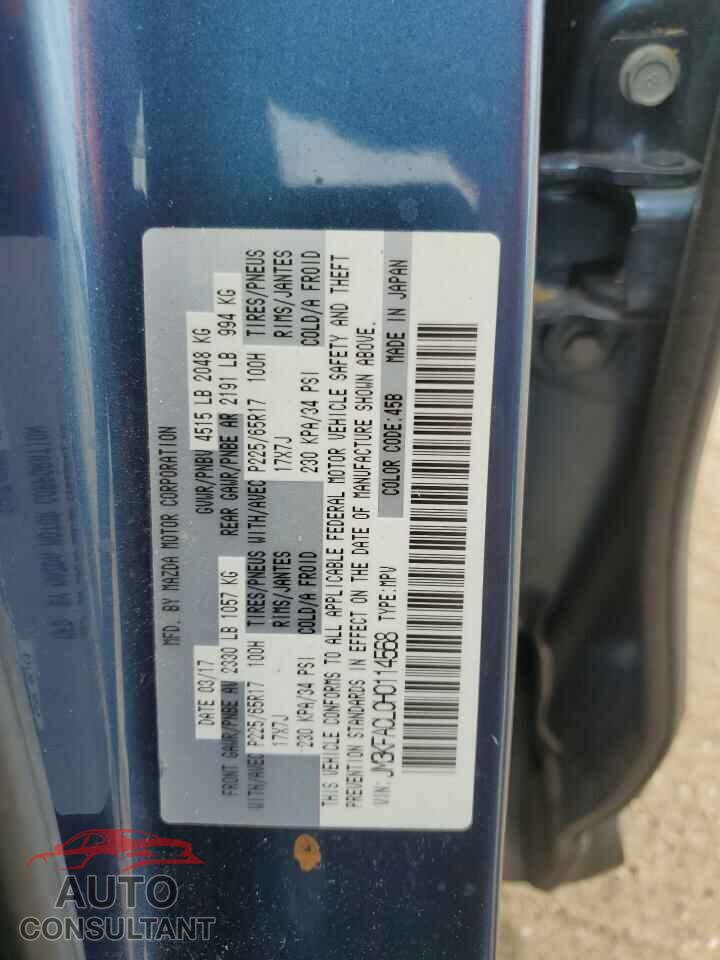 MAZDA CX-5 2017 - JM3KFACL0H0114568