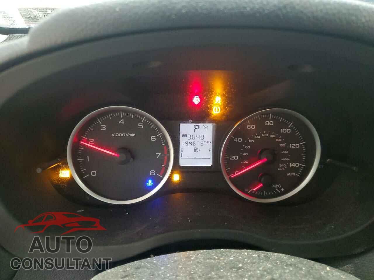SUBARU XV 2013 - JF2GPACC8D2882035