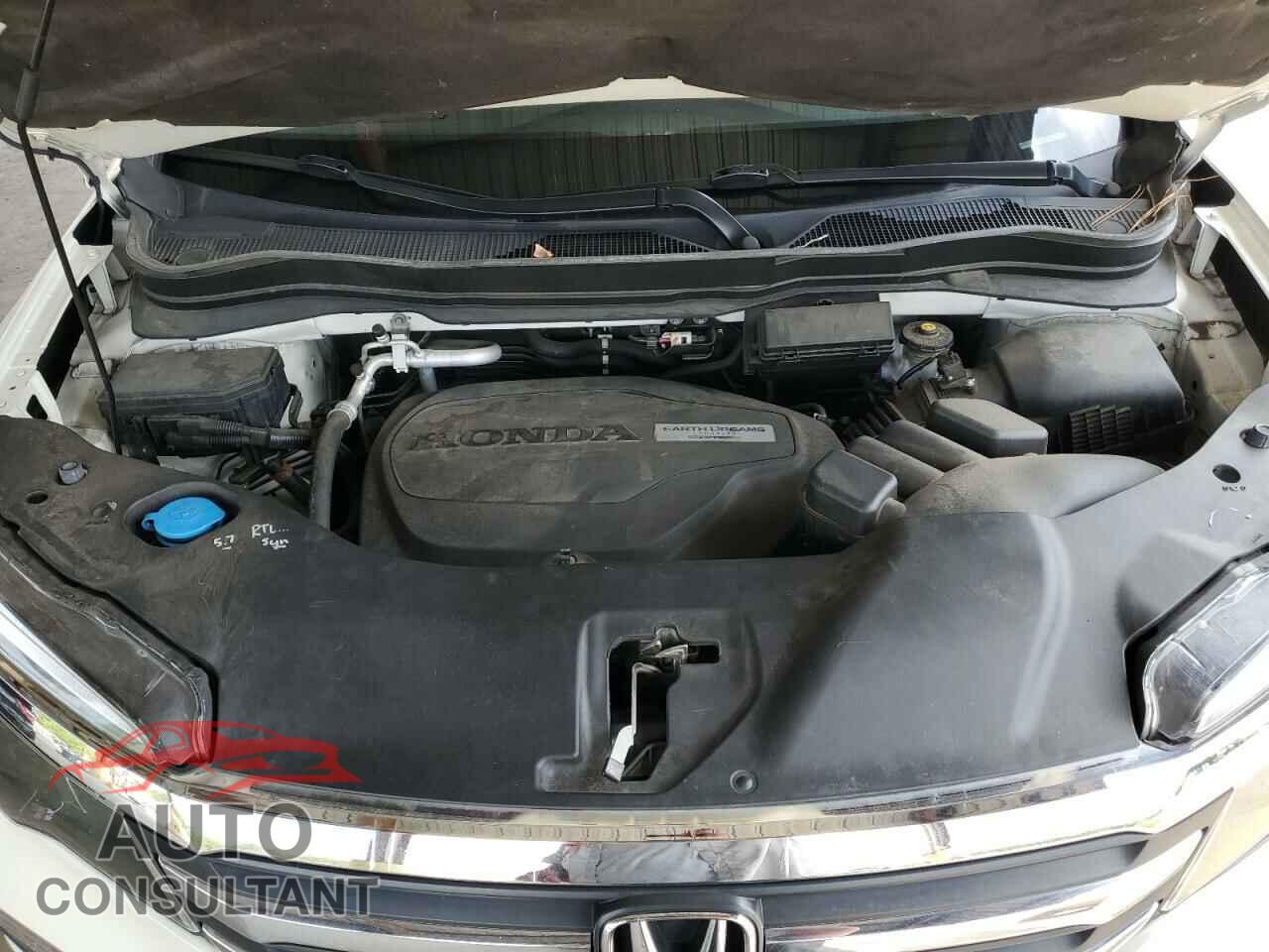 HONDA PILOT 2017 - 5FNYF5H80HB029505
