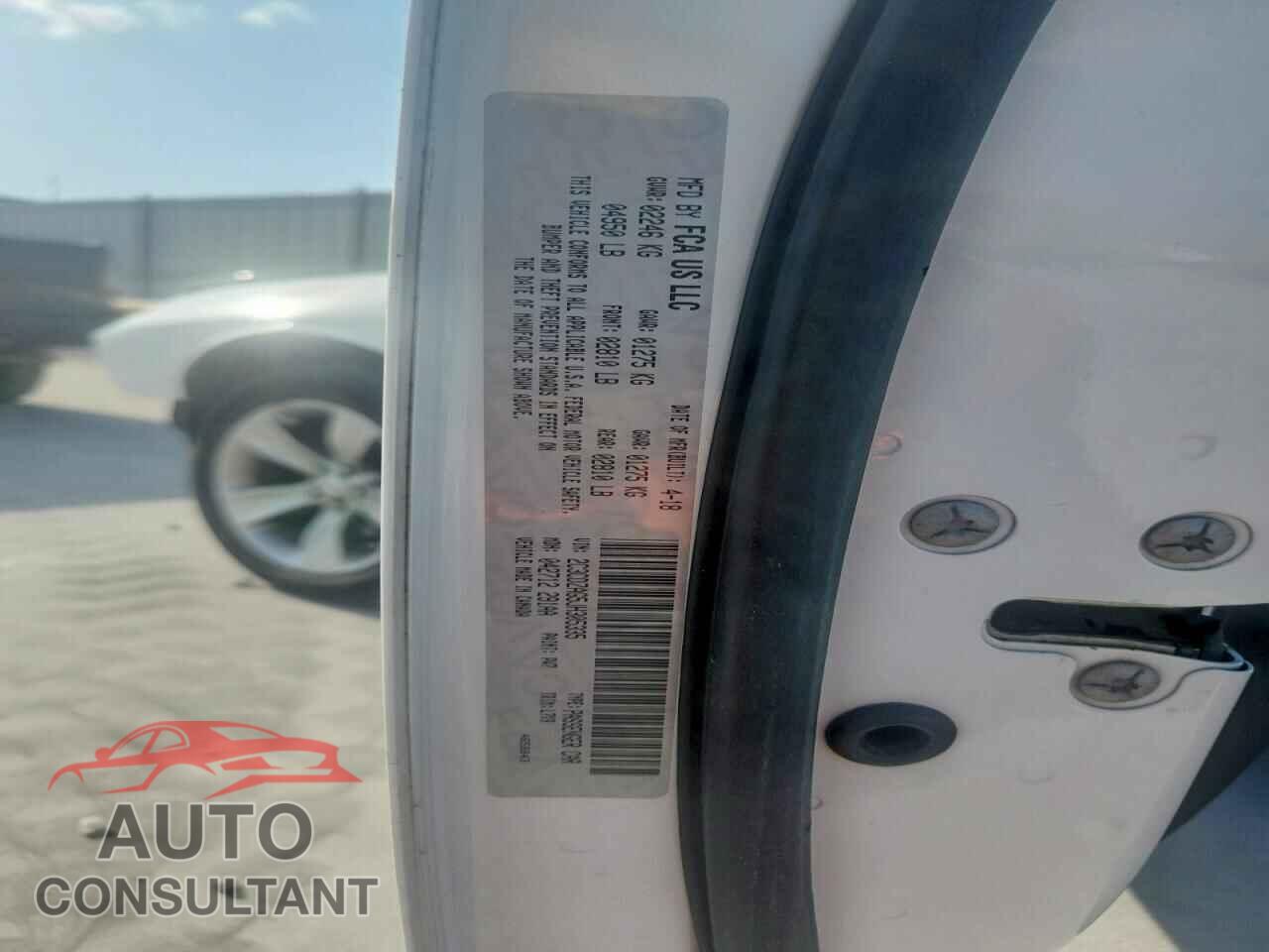 DODGE CHALLENGER 2018 - 2C3CDZAG5JH305335