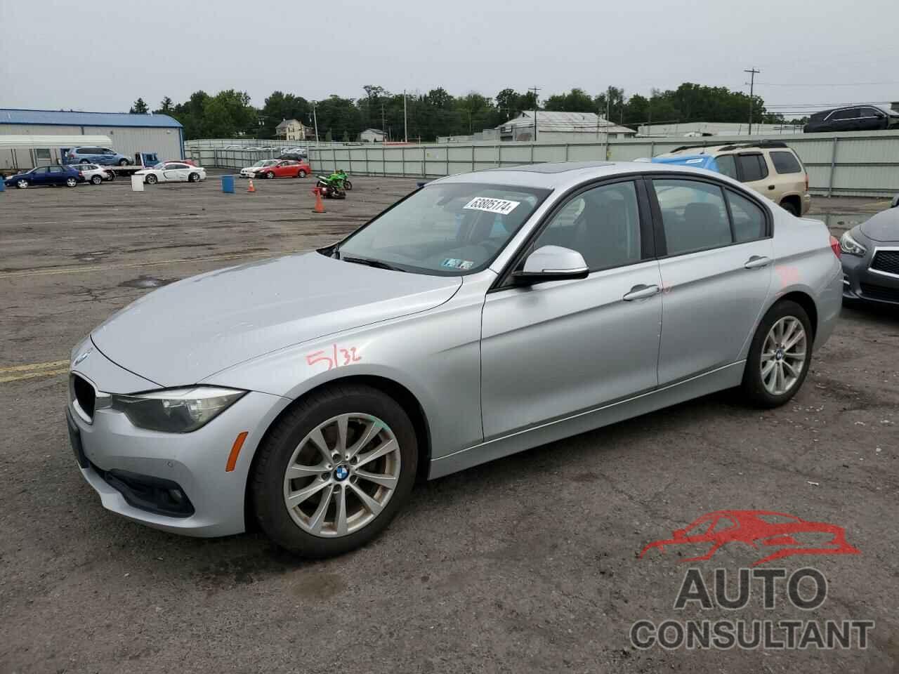 BMW 3 SERIES 2016 - WBA8E5G5XGNU20443