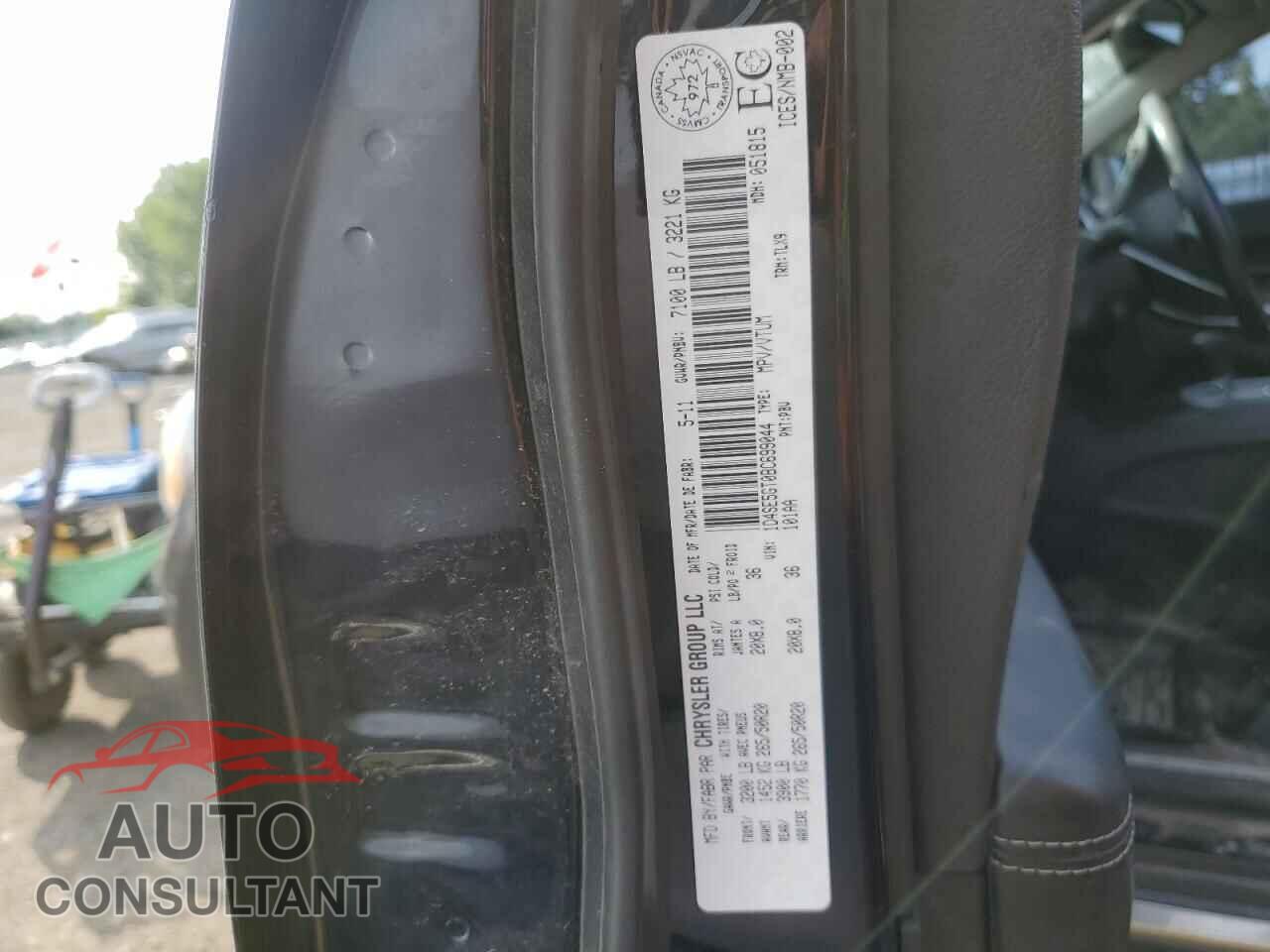 DODGE DURANGO 2011 - 1D4SE5GT0BC699044