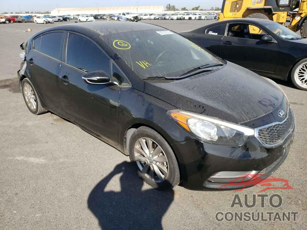 KIA FORTE 2016 - KNAFX4A68G5604227