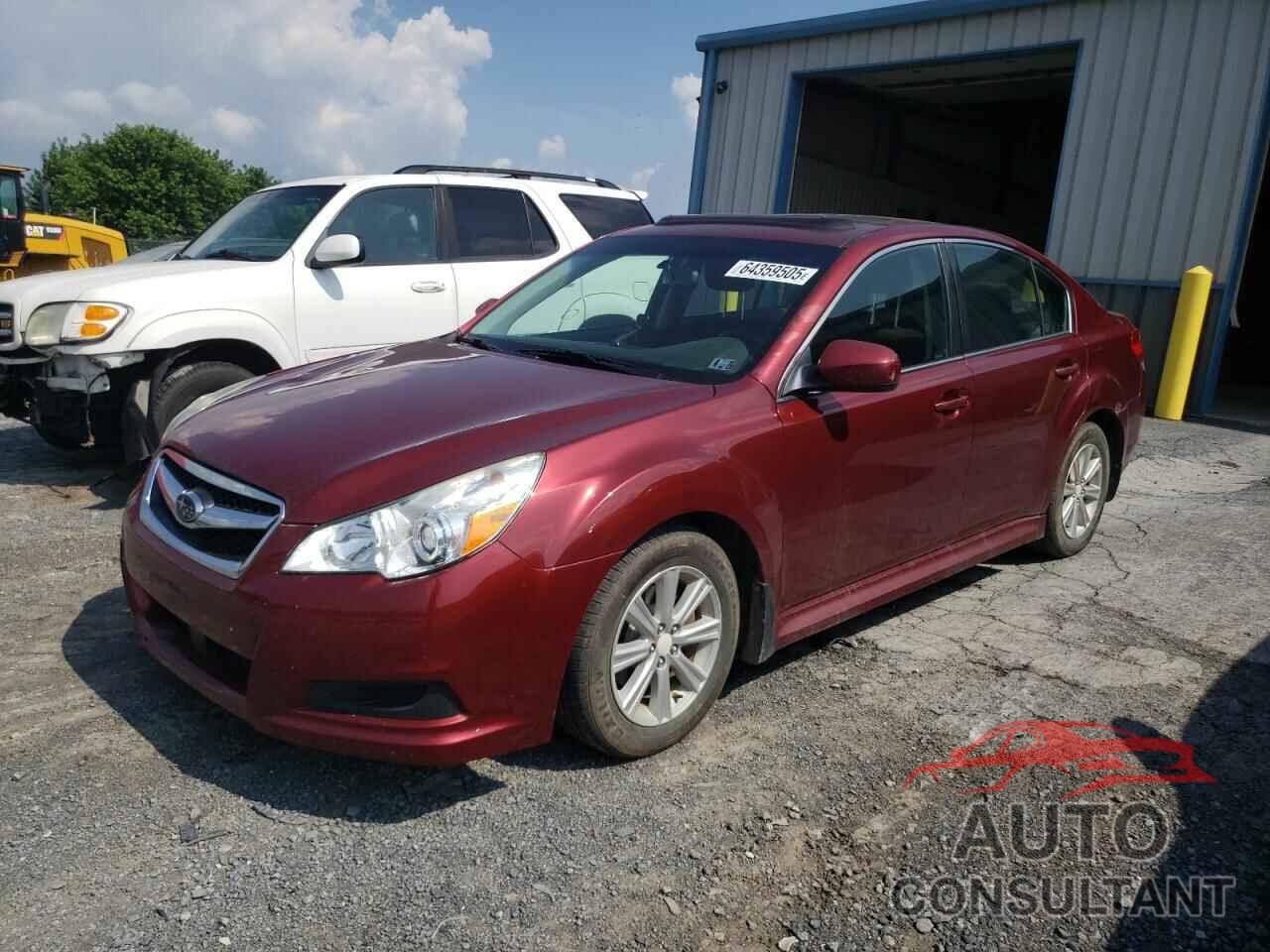 SUBARU LEGACY 2010 - 4S3BMBG66A3214896