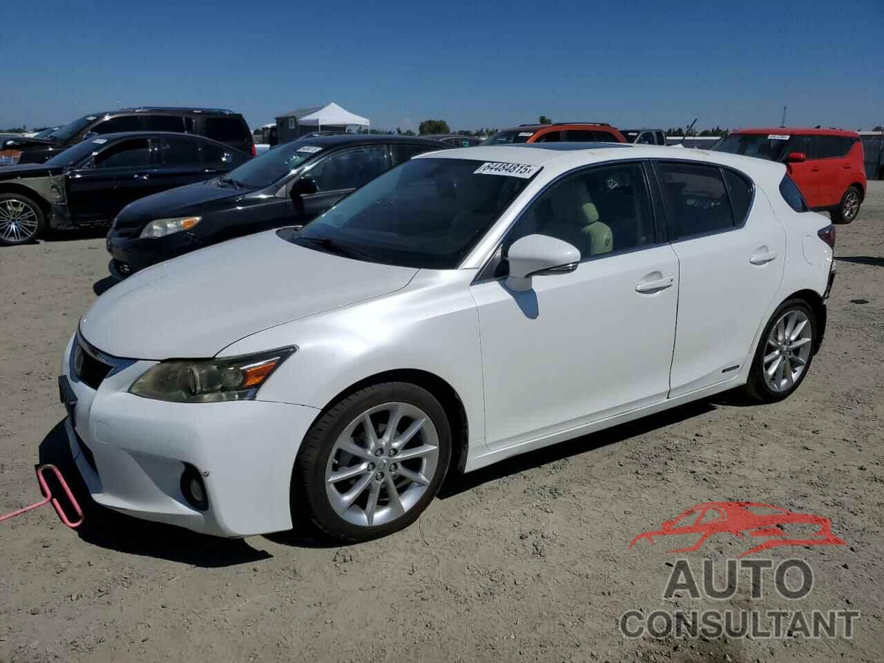 LEXUS CT 200 2011 - JTHKD5BH2B2010273