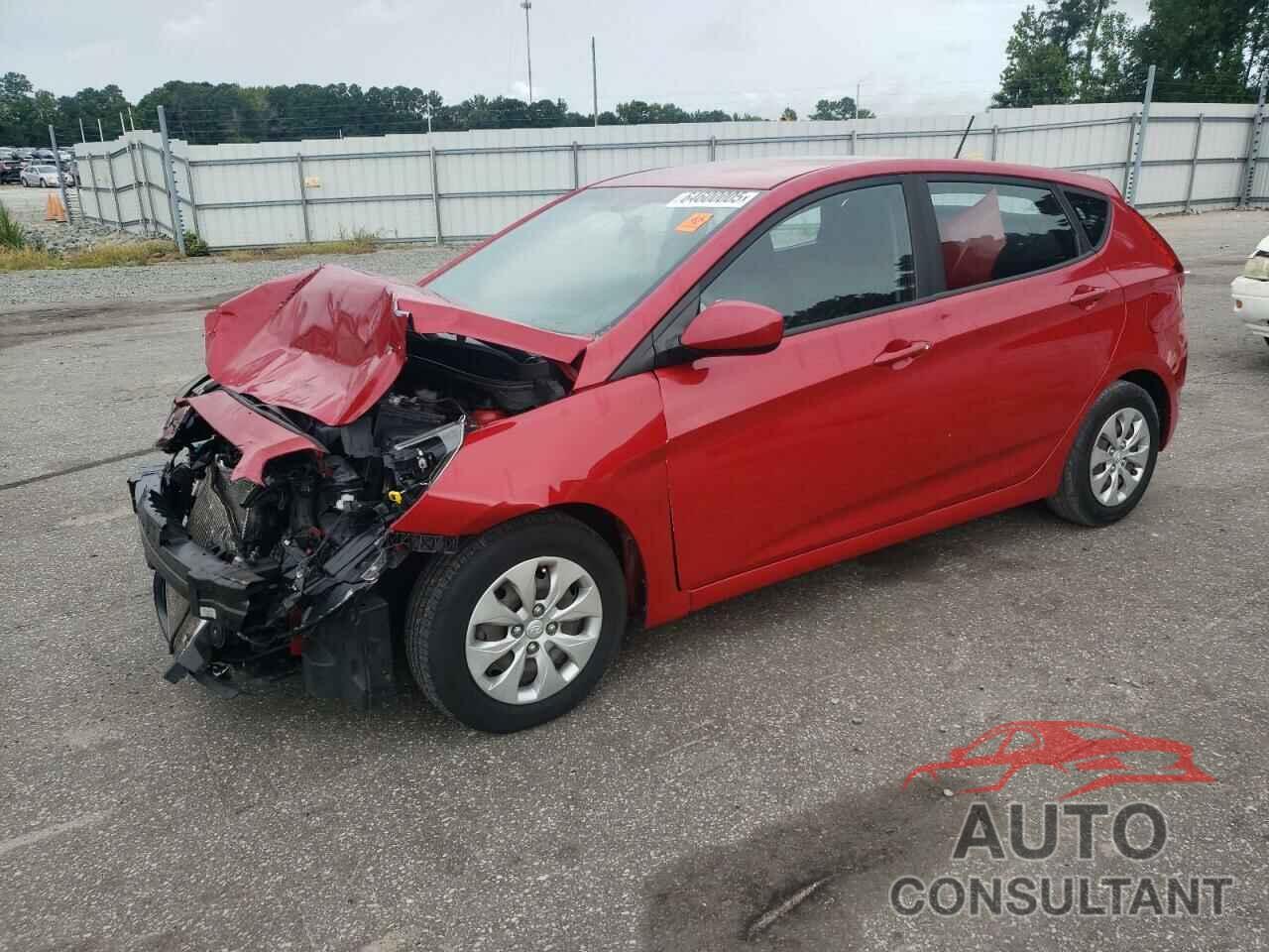 HYUNDAI ACCENT 2017 - KMHCT5AE4HU335600