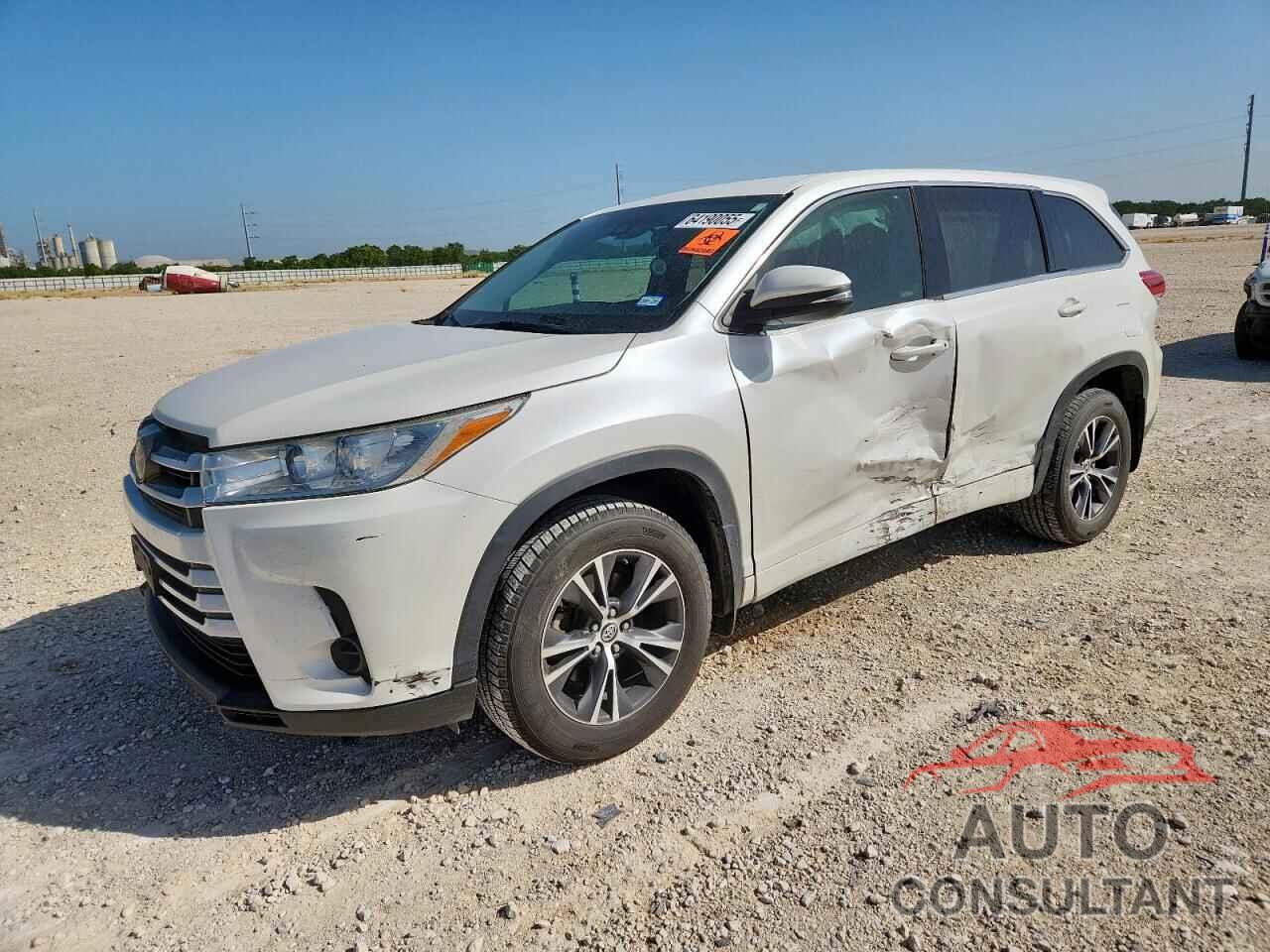 TOYOTA HIGHLANDER 2018 - 5TDZZRFH6JS273294
