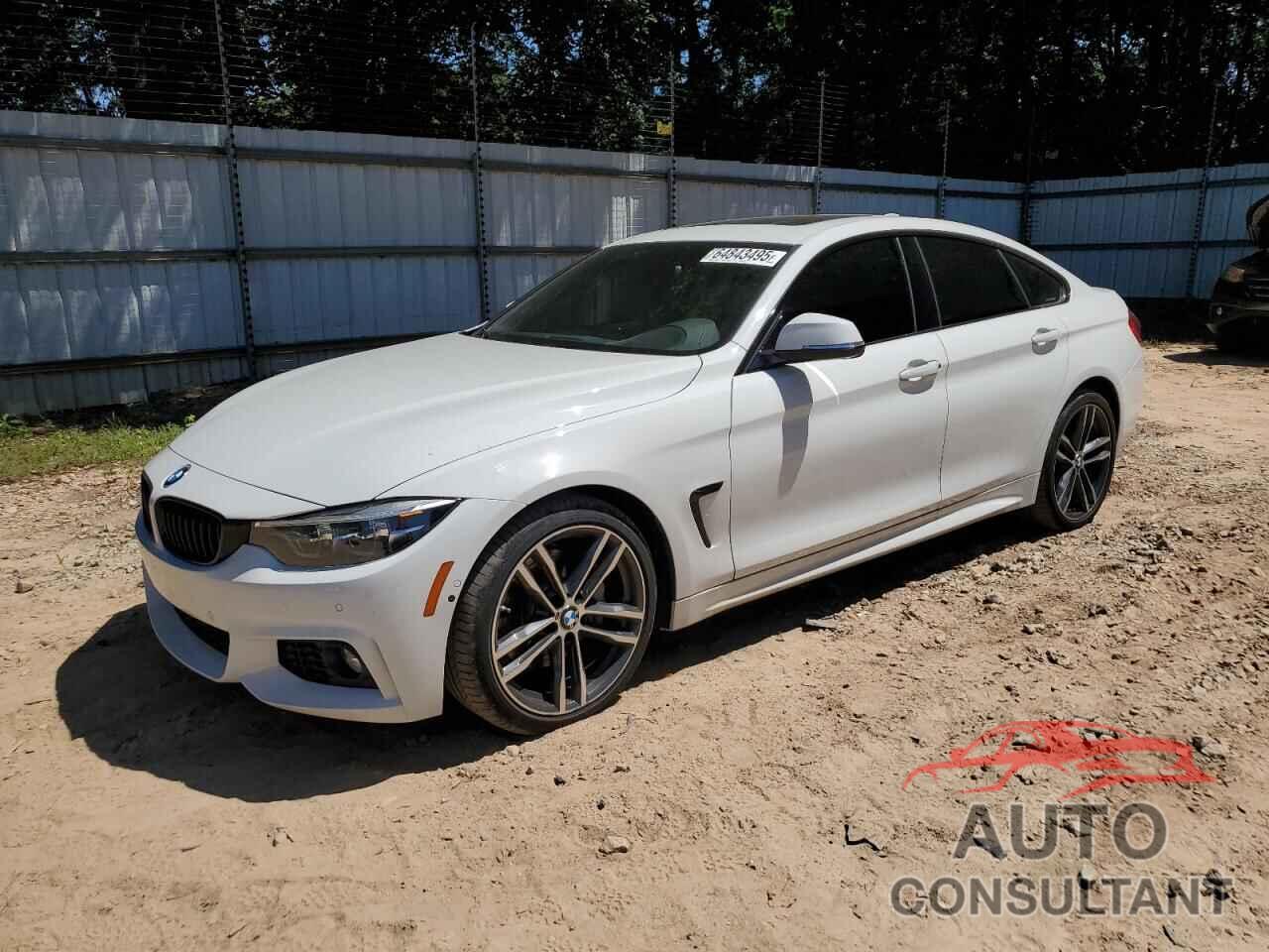 BMW 4 SERIES 2019 - WBA4J1C58KBM15762