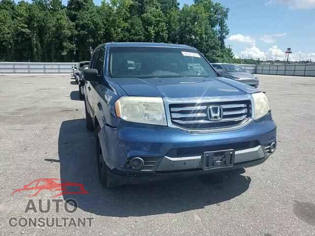 HONDA PILOT 2014 - 5FNYF4H25EB002009
