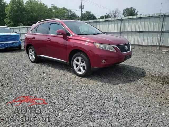 LEXUS RX350 2010 - 2T2BK1BA3AC073557