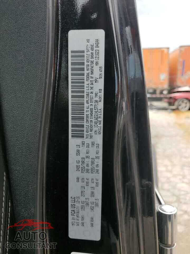 JEEP WRANGLER 2017 - 1C4BJWEG1HL577130