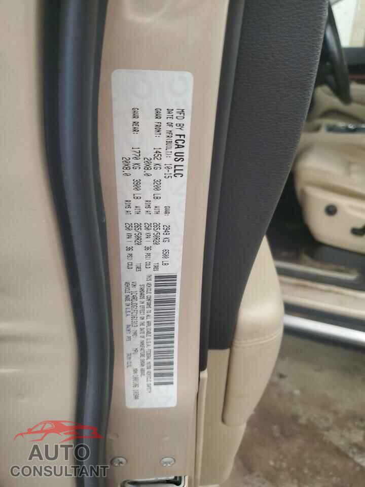 DODGE DURANGO 2015 - 1C4RDJDG1FC161313