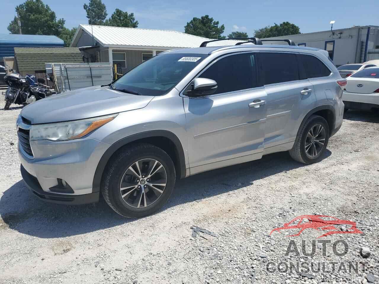 TOYOTA HIGHLANDER 2016 - 5TDKKRFH2GS177676