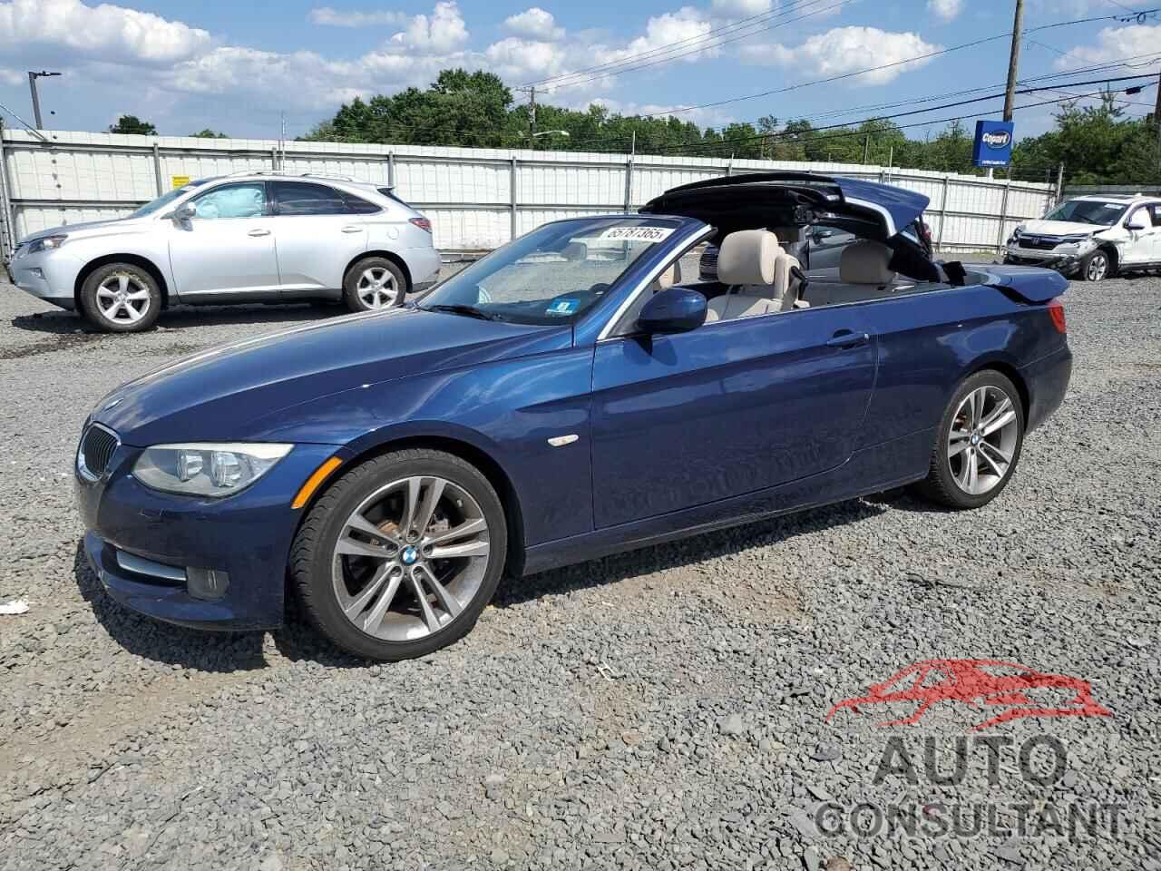 BMW 3 SERIES 2011 - WBADW7C55BE728027