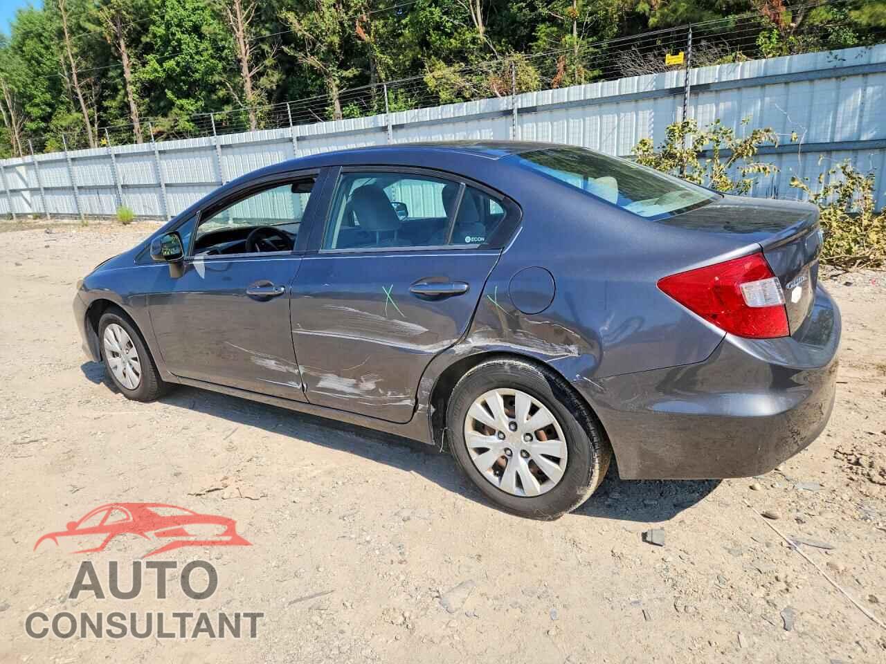HONDA CIVIC 2012 - 2HGFB2F5XCH558166