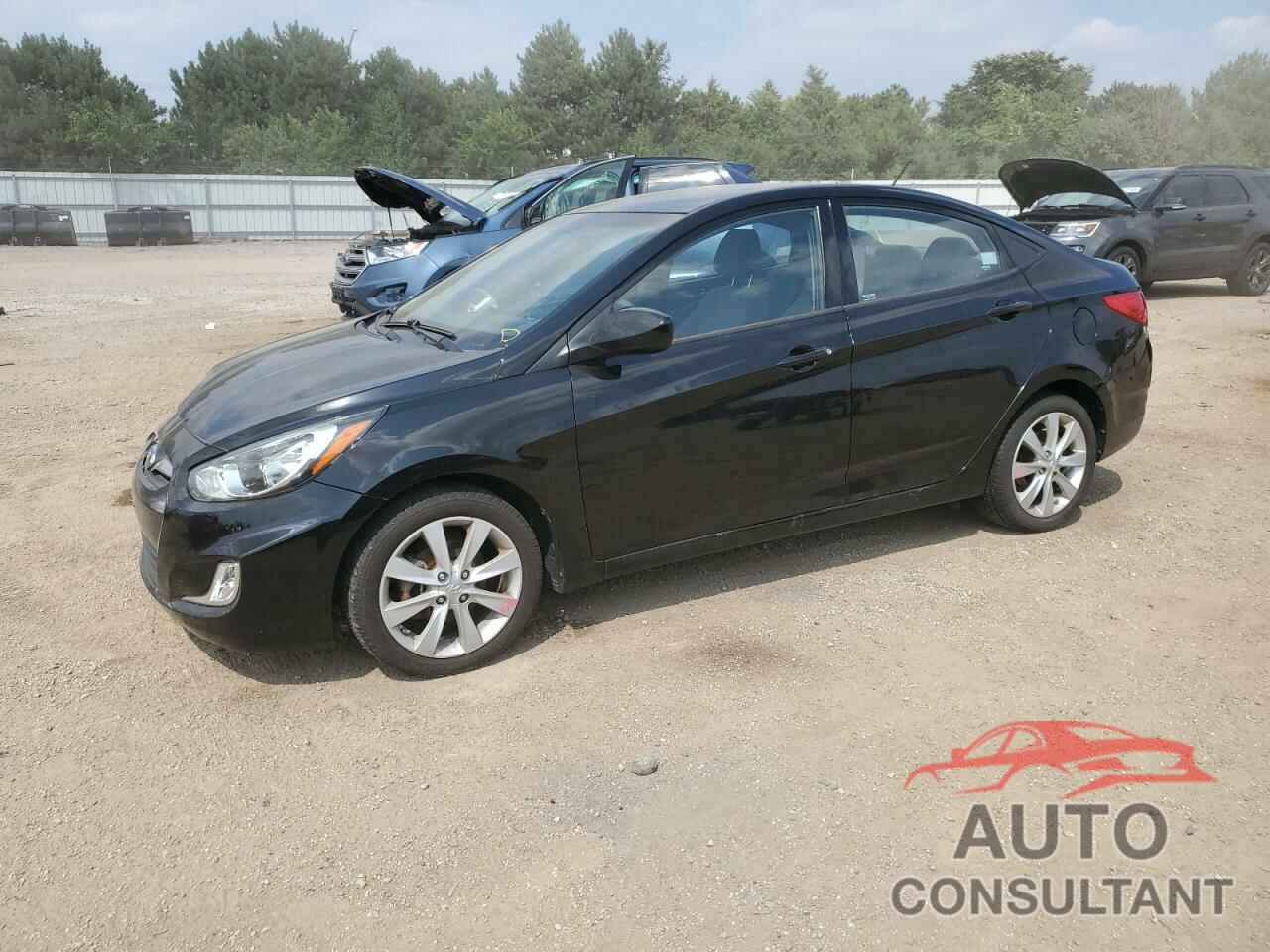 HYUNDAI ACCENT 2013 - KMHCU4AE0DU460496