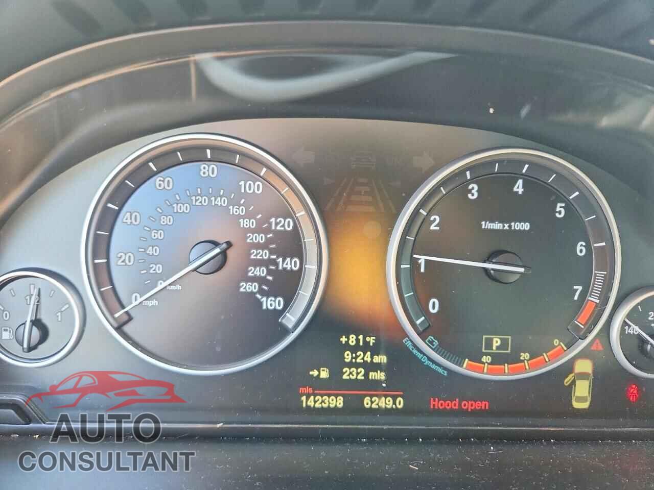 BMW 5 SERIES 2012 - WBAFU7C5XCDU59089