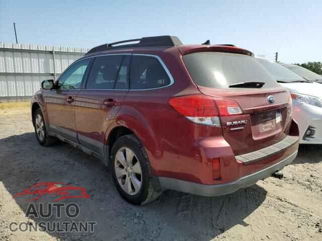 SUBARU OUTBACK 2011 - 4S4BRBLC3B3347237