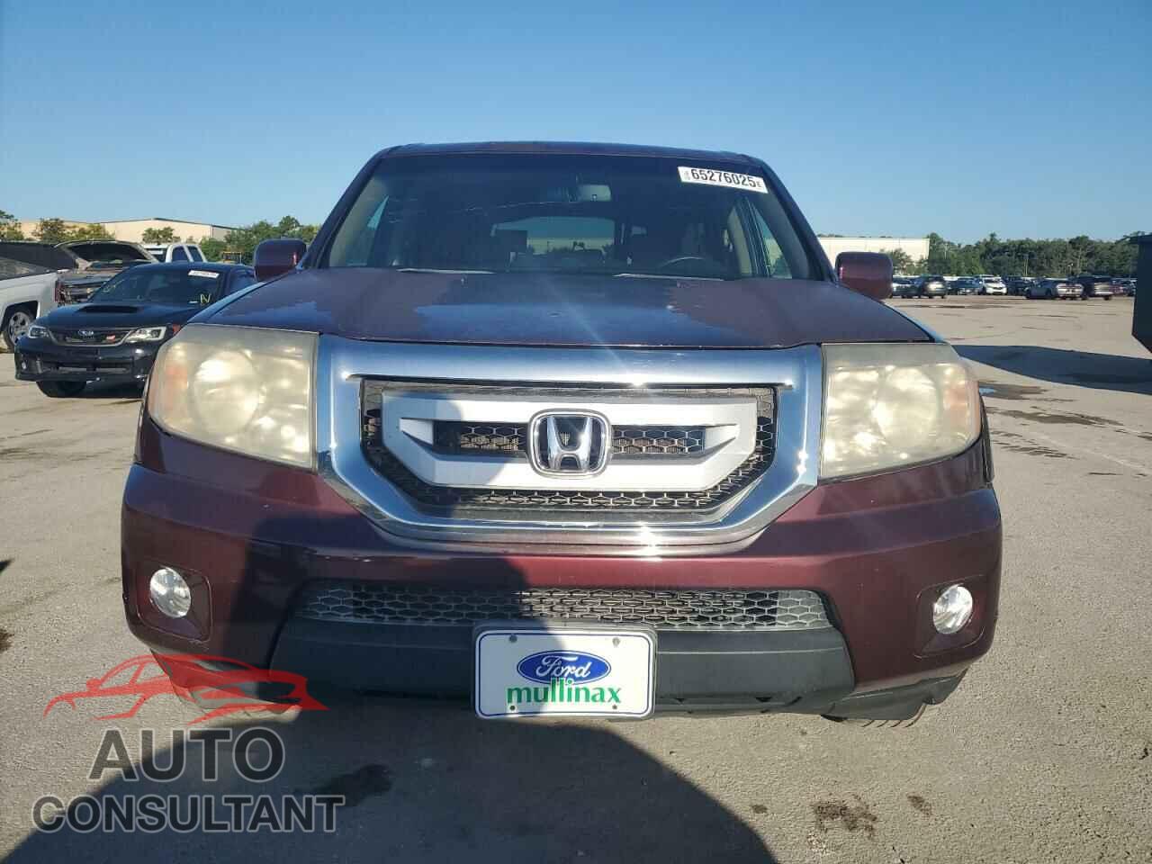 HONDA PILOT 2011 - 5FNYF3H95BB030184