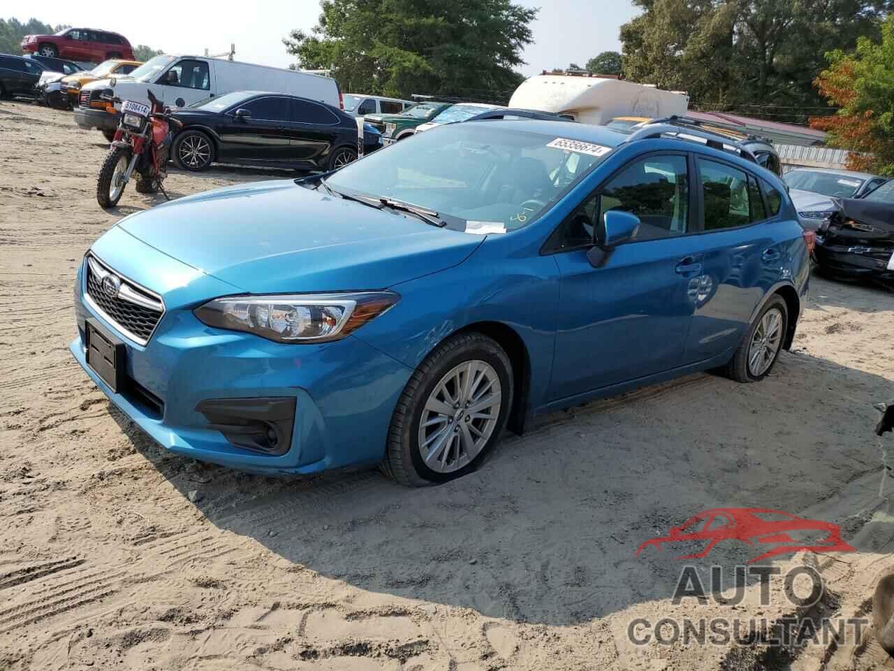 SUBARU IMPREZA 2018 - 4S3GTAB68J3733586