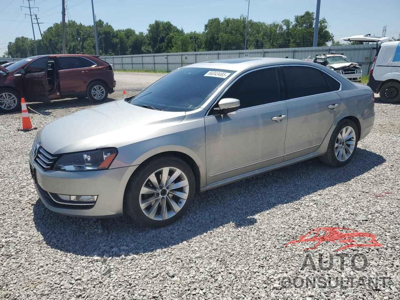 VOLKSWAGEN PASSAT 2012 - 1VWBN7A39CC105549