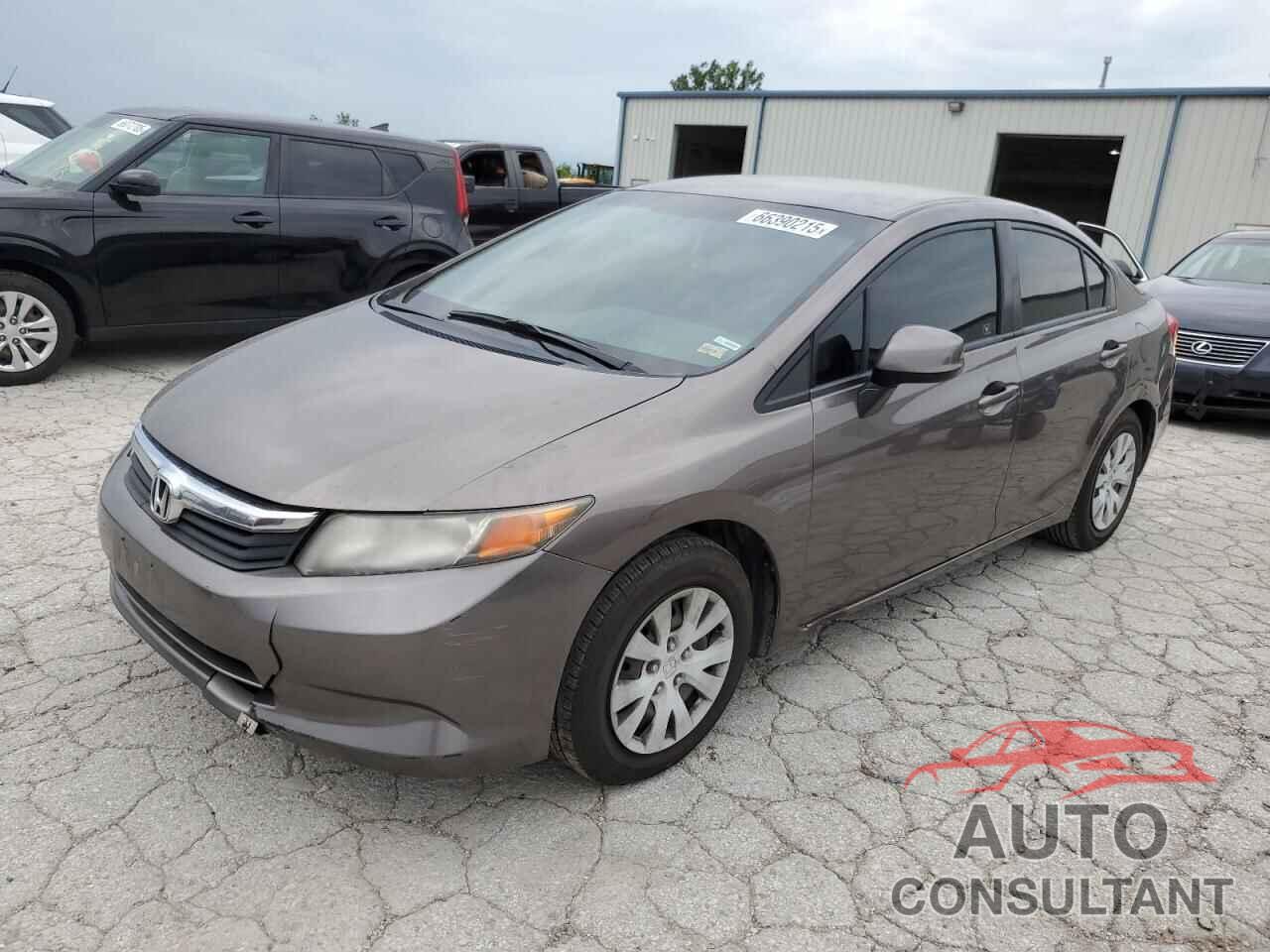 HONDA CIVIC 2012 - JHMFB2F52CS003315