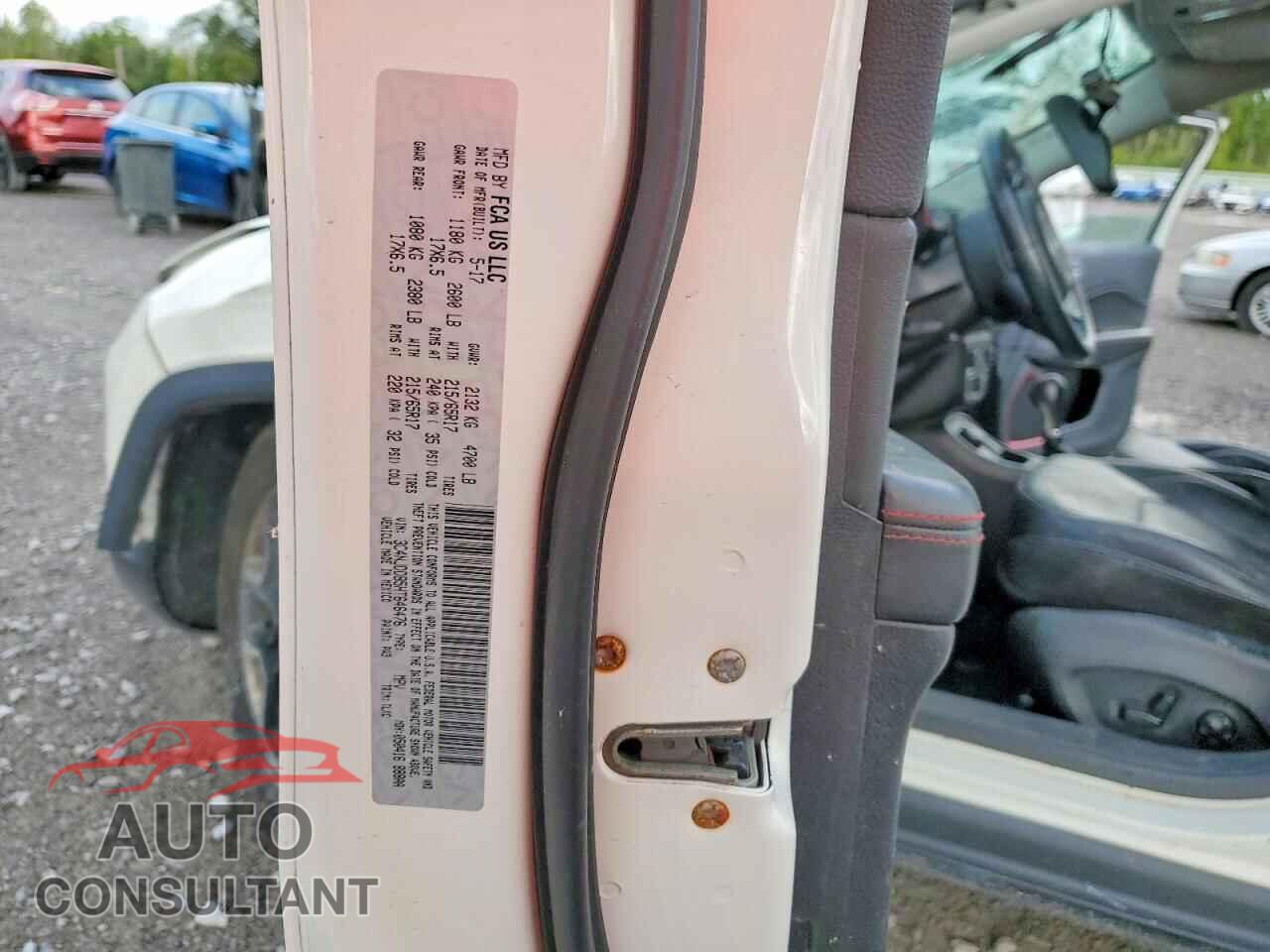 JEEP COMPASS 2017 - 3C4NJDDB5HT646476
