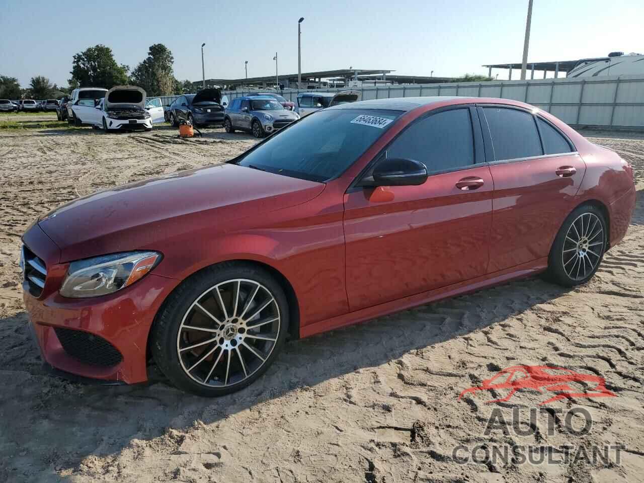MERCEDES-BENZ C-CLASS 2018 - WDDWF4JB5JR404821