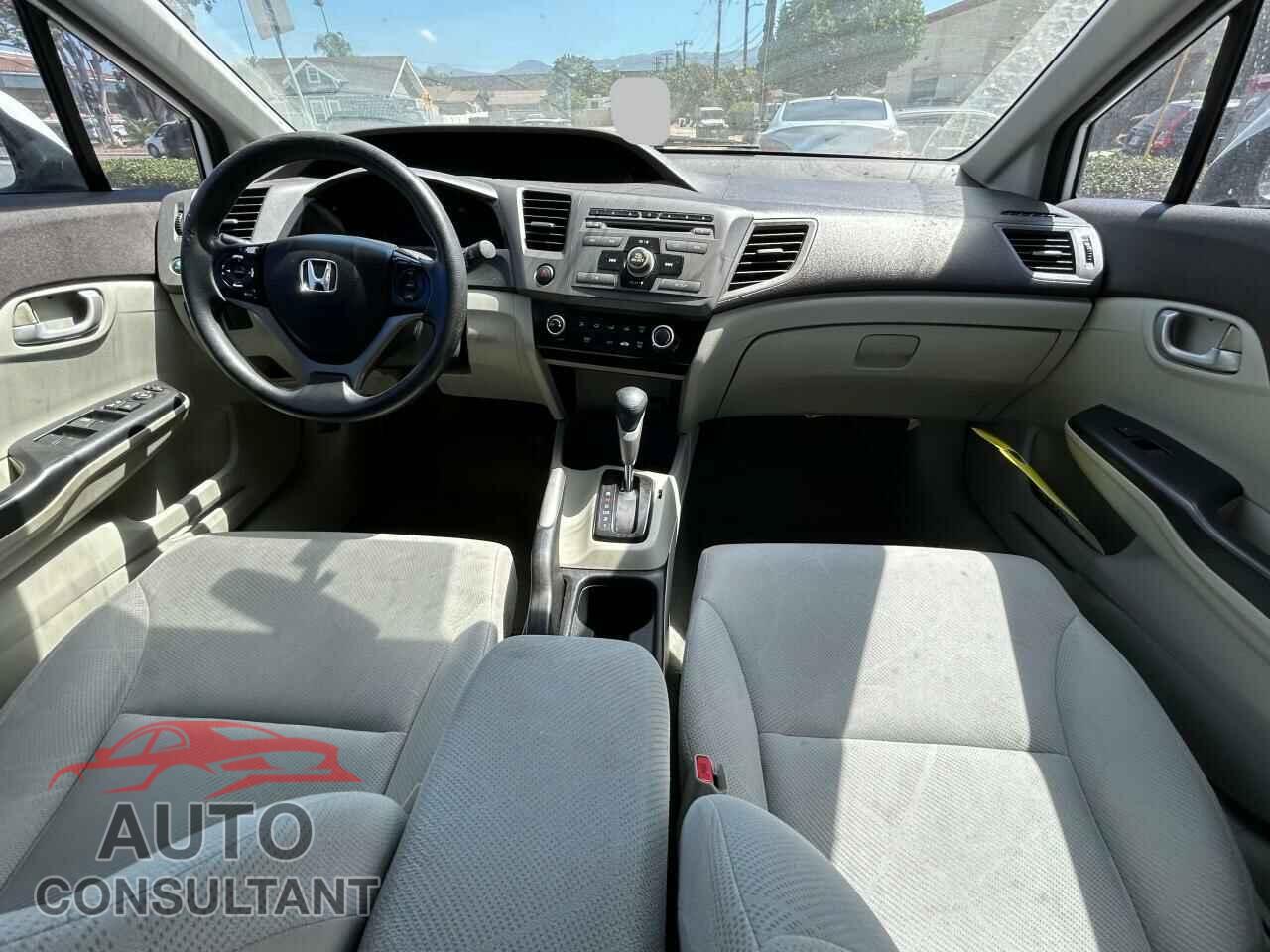 HONDA CIVIC 2012 - 19XFB2F54CE323062
