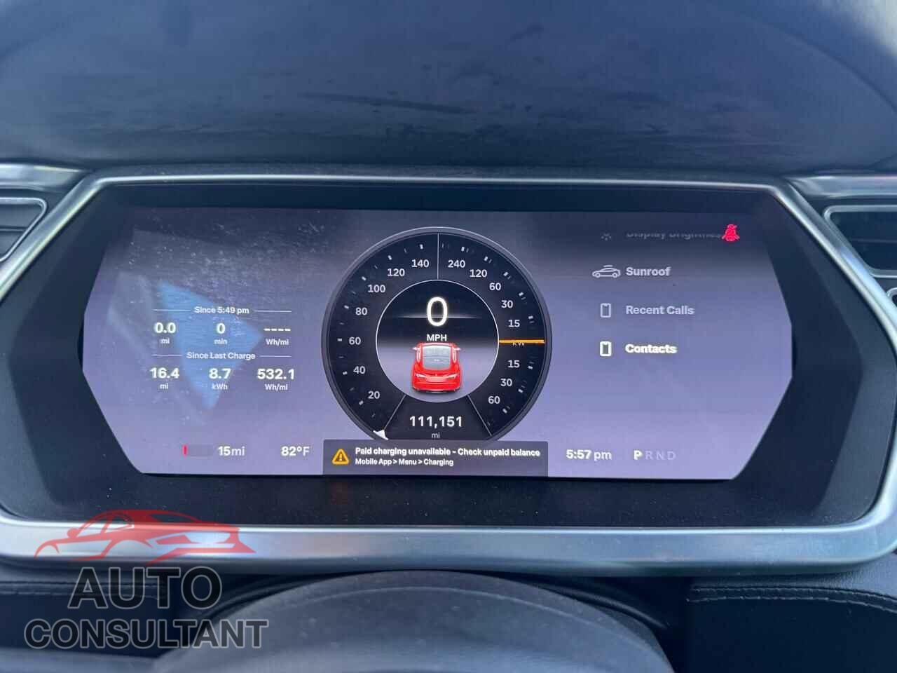 TESLA MODEL S 2013 - 5YJSA1CG5DFP18929