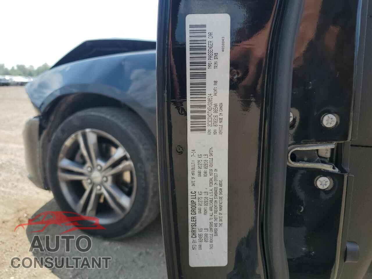DODGE CHARGER 2014 - 2C3CDXDTXEH320514