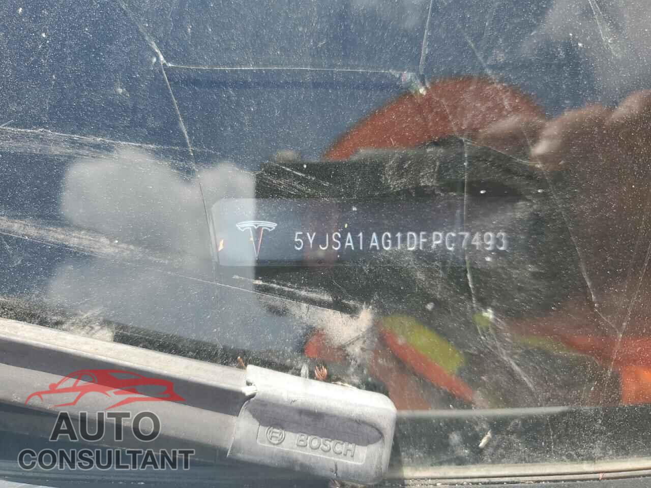 TESLA MODEL S 2013 - 5YJSA1AG1DFP07493