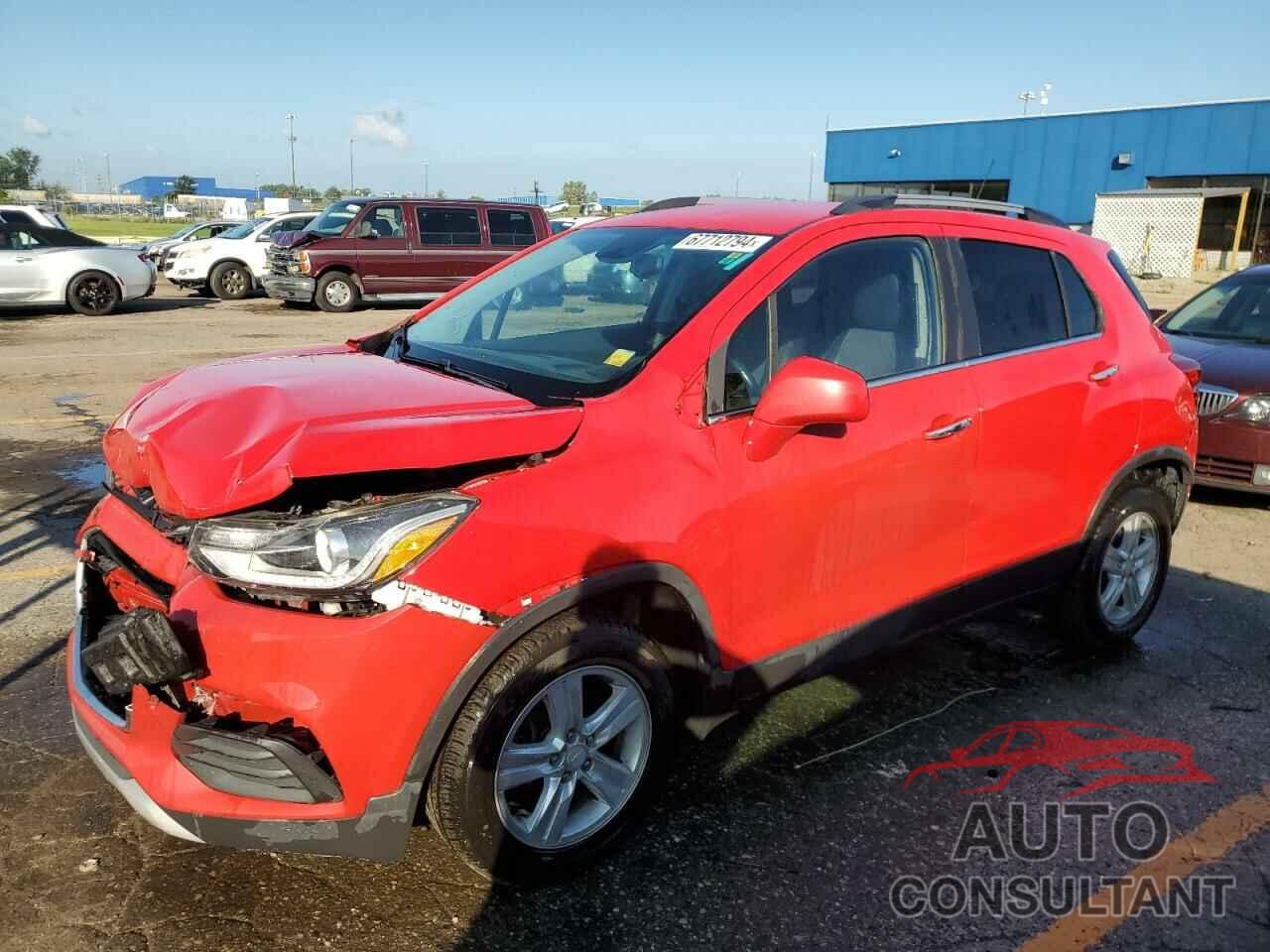 CHEVROLET TRAX 2017 - 3GNCJLSB9HL189537