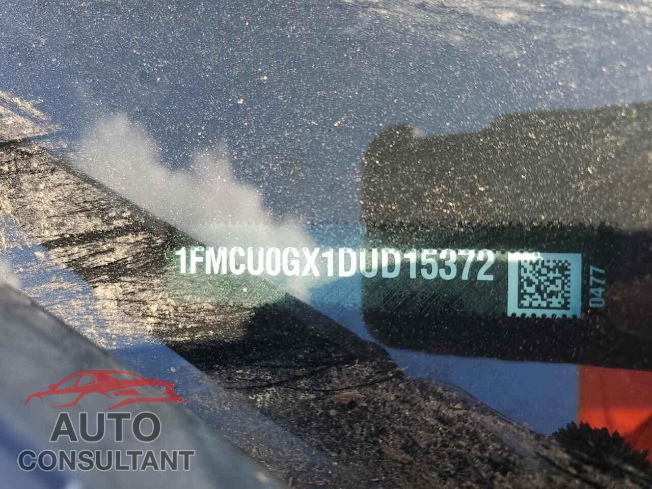 FORD ESCAPE 2013 - 1FMCU0GX1DUD15372