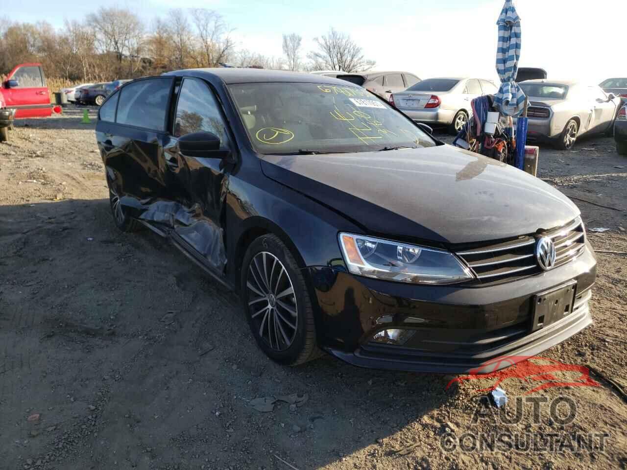 VOLKSWAGEN JETTA 2016 - 3VWB17AJ8GM352138