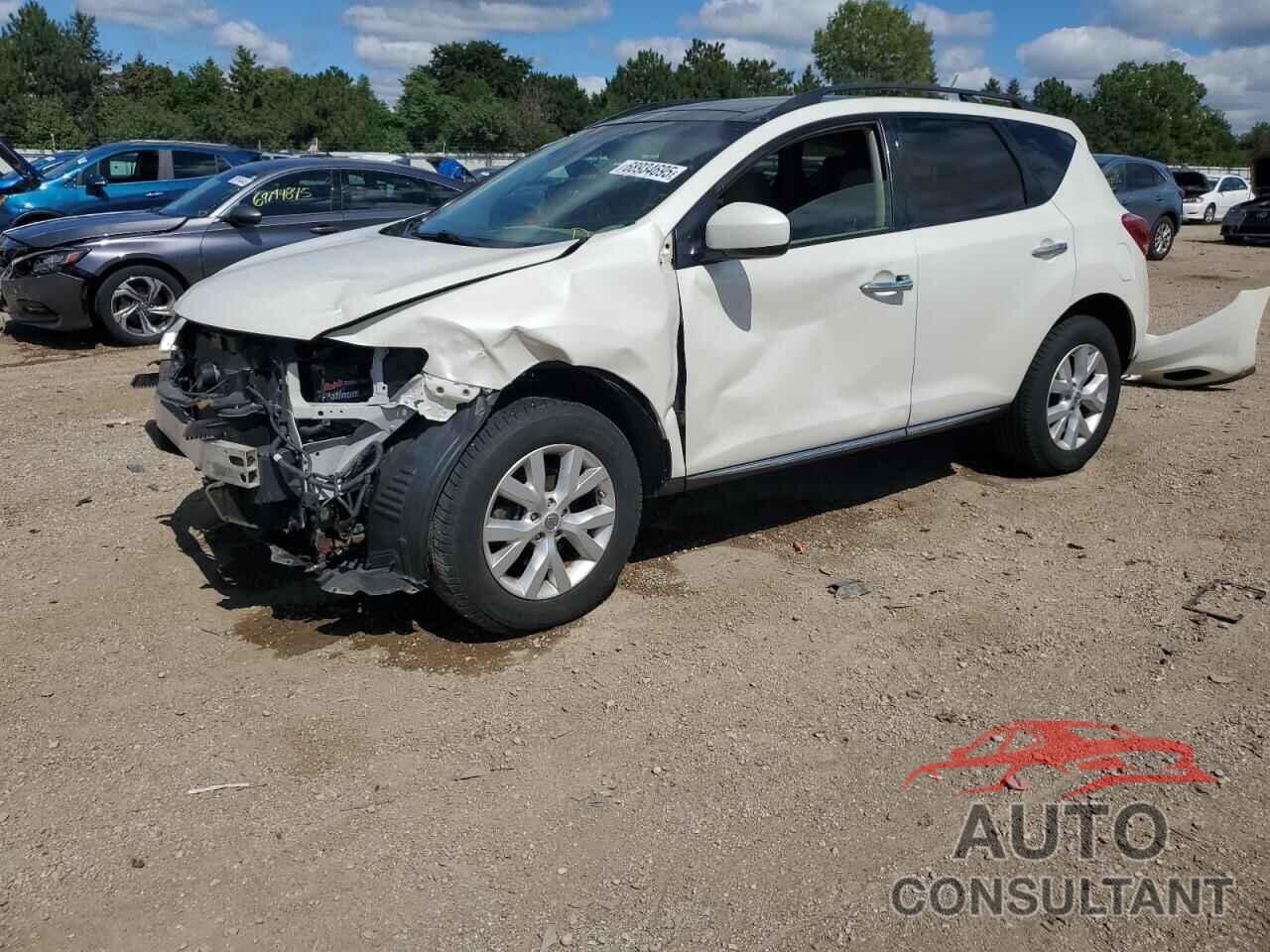 NISSAN MURANO 2012 - JN8AZ1MW2CW234645