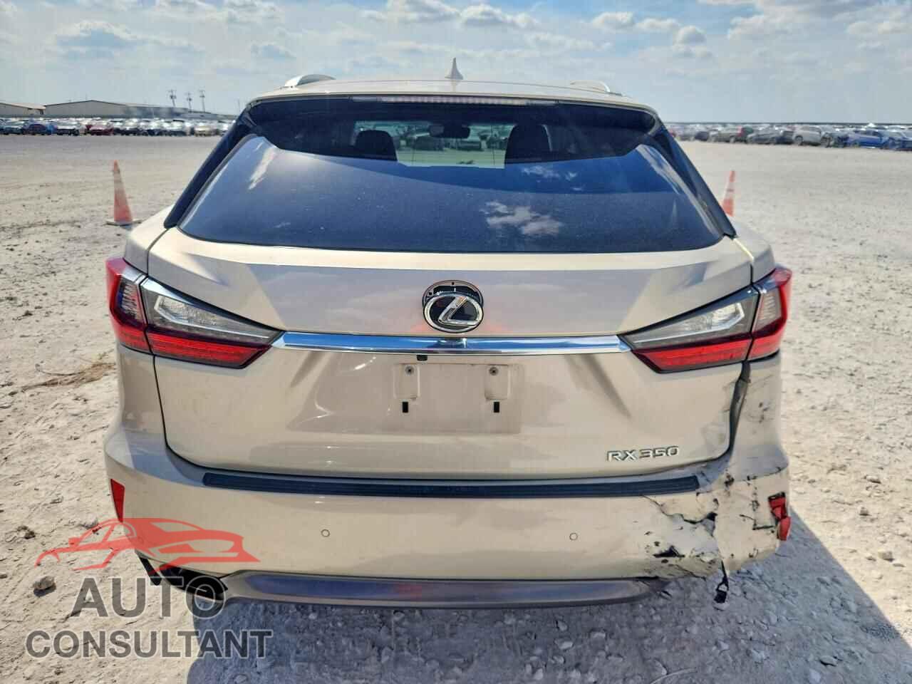 LEXUS RX350 2017 - 2T2ZZMCA4HC053550