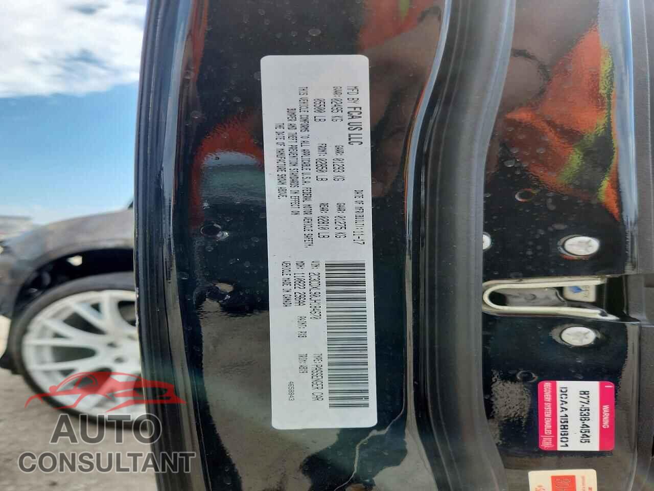 DODGE CHARGER 2018 - 2C3CDXL90JH184670