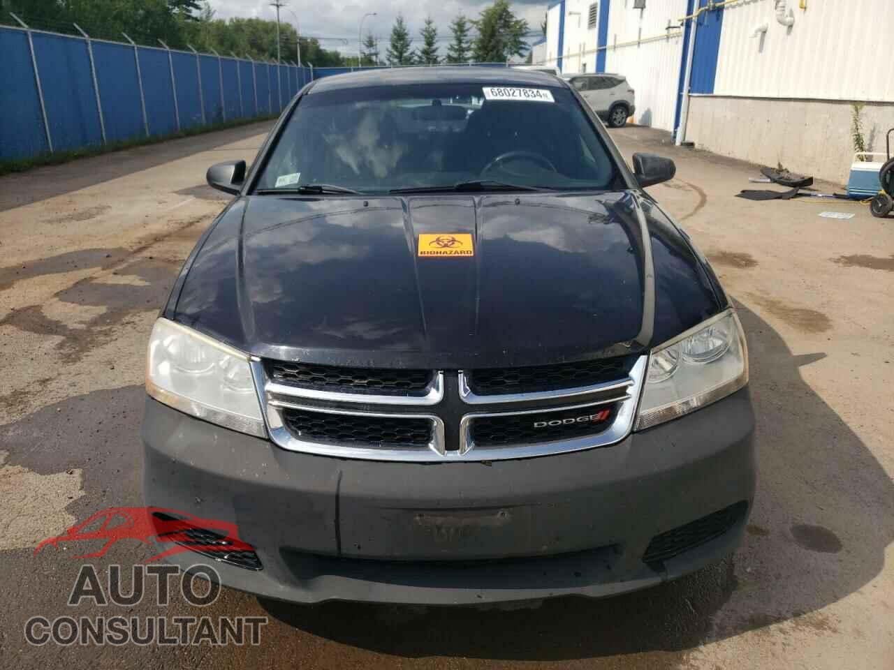 DODGE AVENGER 2013 - 1C3CDZAG4DN599743
