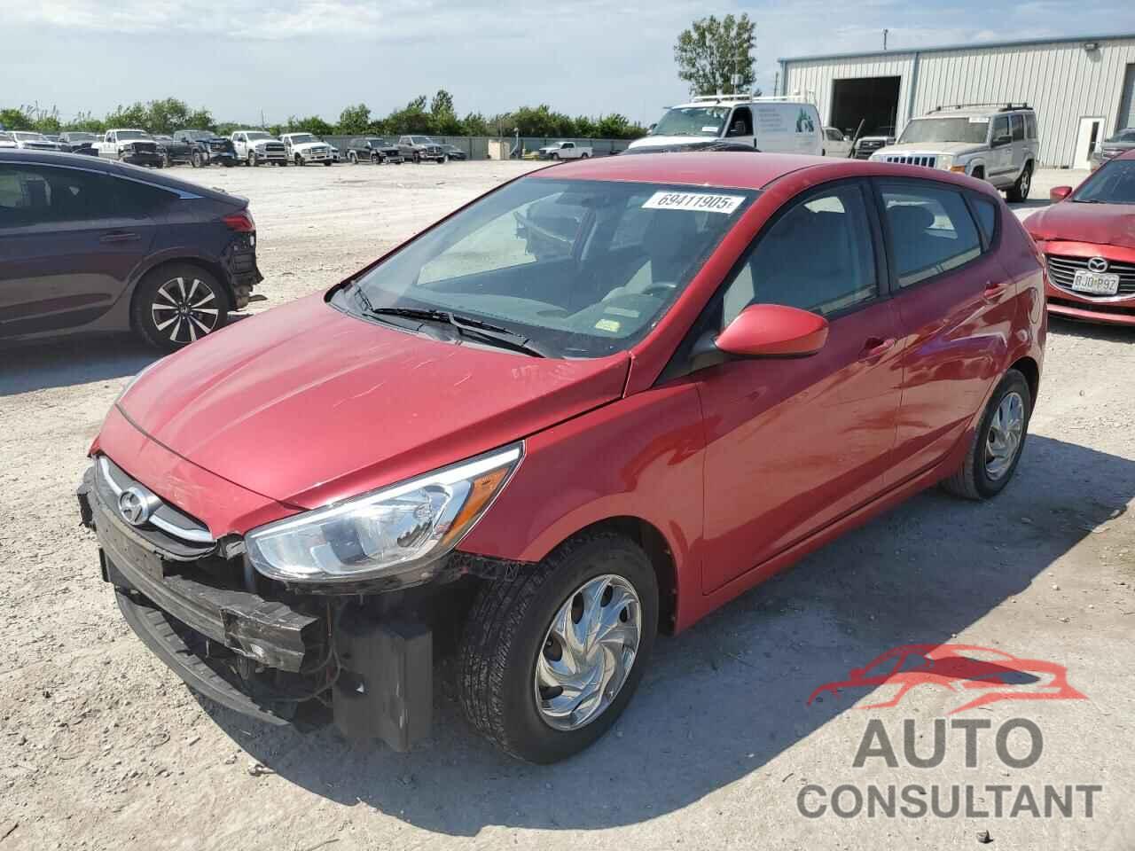 HYUNDAI ACCENT 2015 - KMHCT5AE8FU219104
