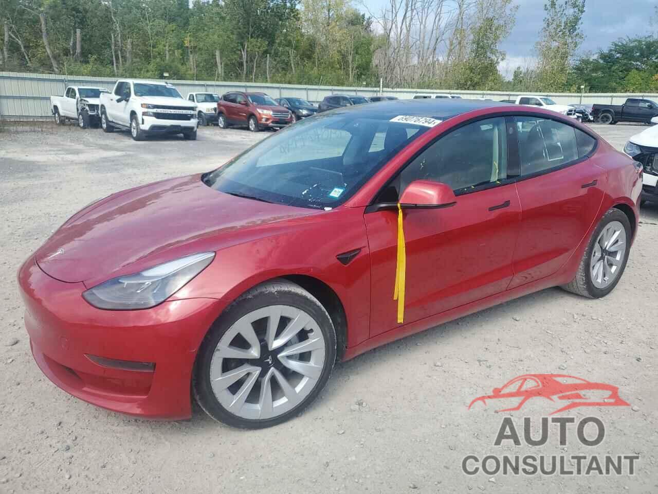 TESLA MODEL 3 2022 - 5YJ3E1EAXNF191389