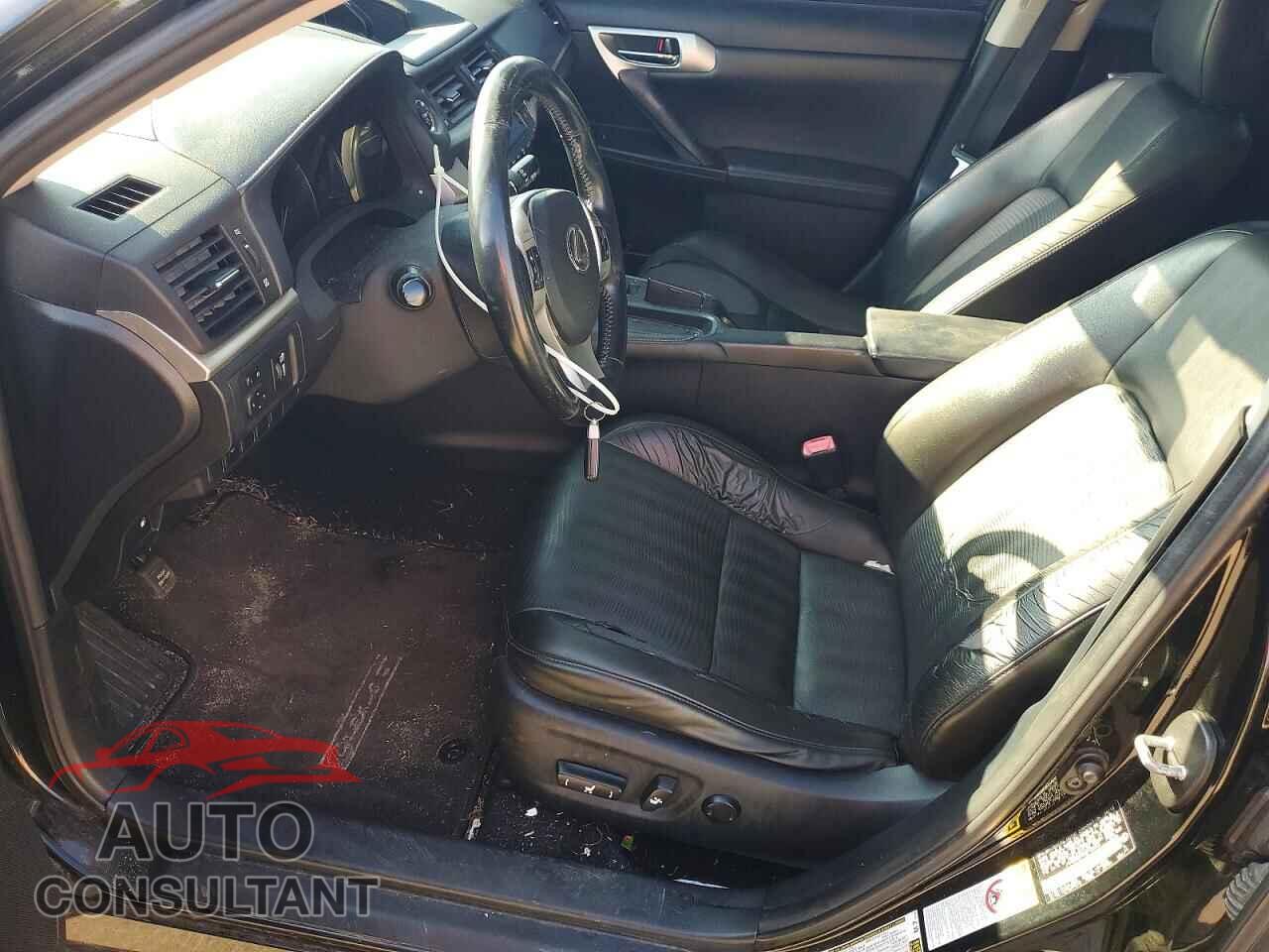 LEXUS CT 200 2012 - JTHKD5BH9C2102353