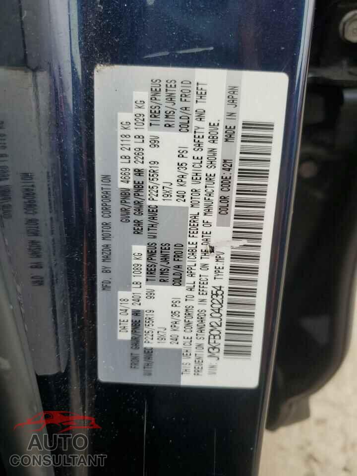 MAZDA CX-5 2018 - JM3KFBCM2J0402354