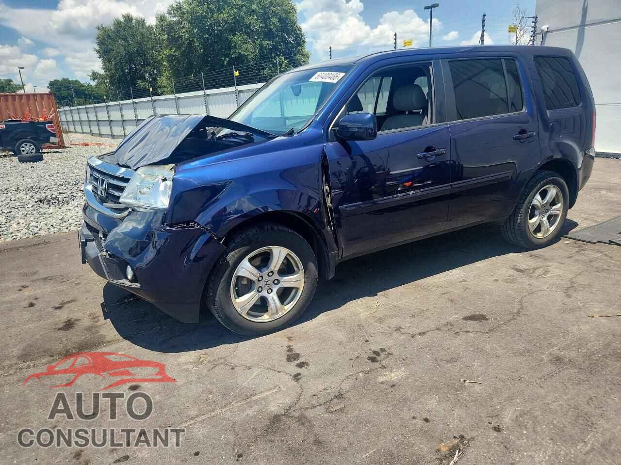 HONDA PILOT 2013 - 5FNYF4H57DB022156