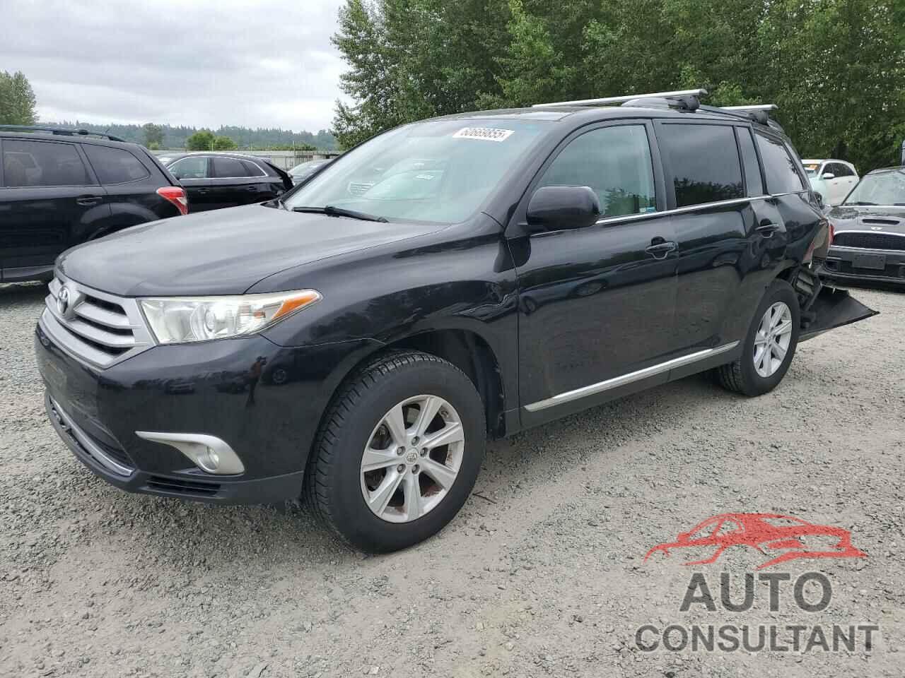 TOYOTA HIGHLANDER 2012 - 5TDBK3EH5CS165255